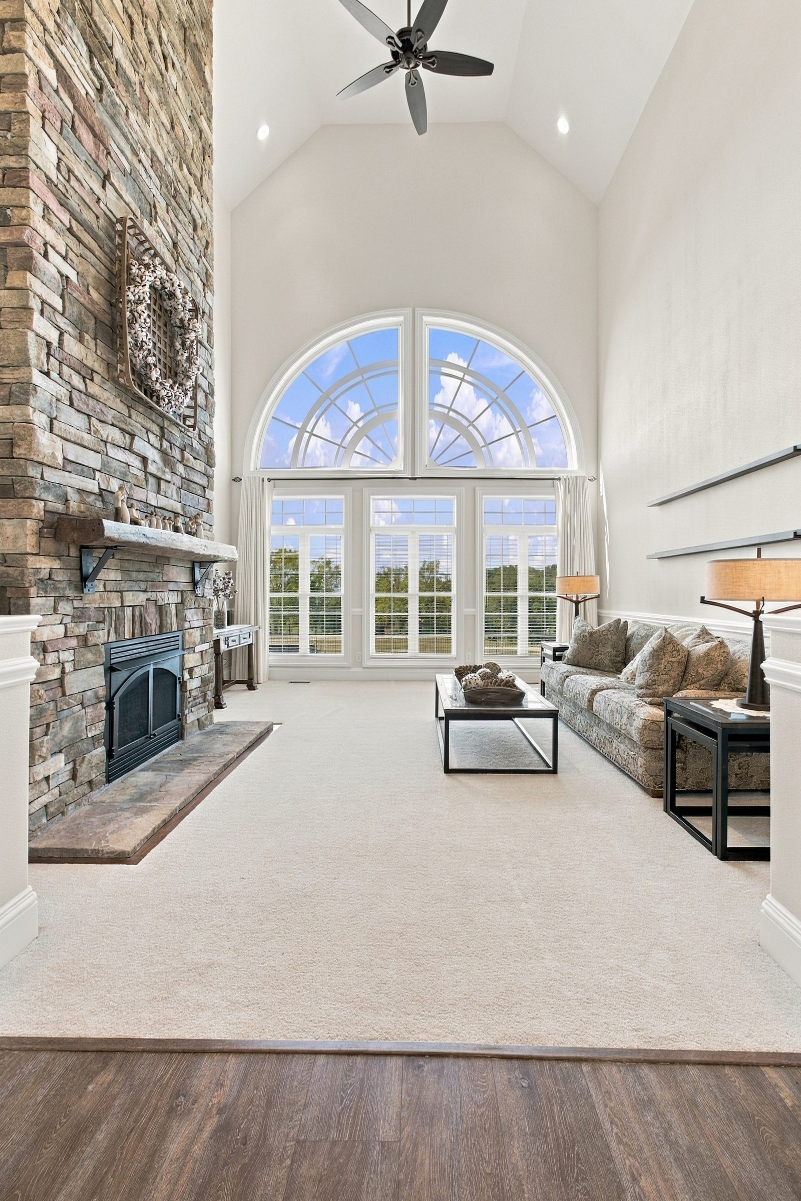 The separate living area with its own full kitchen, ideal for multigenerational living